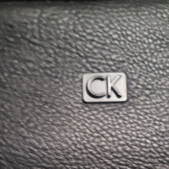 Calvin Klein Leather Coat - Picture 6 of 6